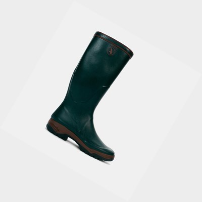 Aigle Anti-fatigue Men's Rain Boots Navy | 749-IPUHNR