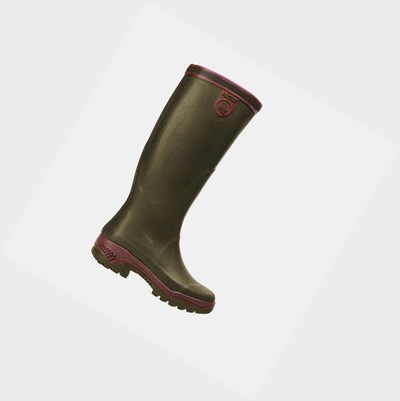 Aigle Anti-fatigue Women's Hunting Boots Olive | 149-SPUIAV
