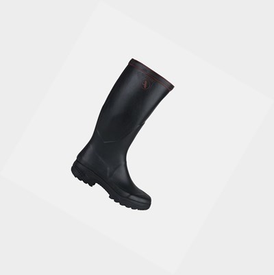 Aigle Anti-fatigue Women's Hunting Boots Black | 463-HZAOTL