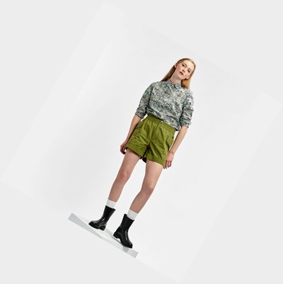Aigle Bermuda Women's Shorts Green | 012-UGSPMO
