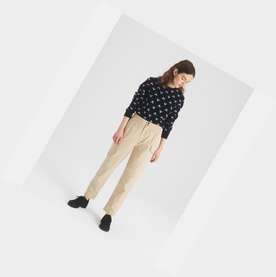 Aigle Cargo Women's Pants Beige | 063-IGTCSZ