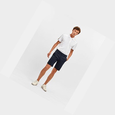 Aigle Chino Bermuda Men's Shorts Black | 692-BTFNAJ