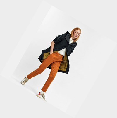 Aigle Cotton Chino Women's Pants Brown | 612-WEXFAL