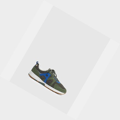 Aigle Faguo Trainers Women's Sneakers Green / Grey / Blue | 715-WZFXES