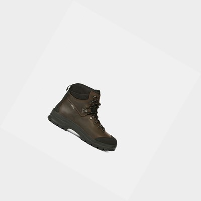 Aigle Leather Men's Walking Shoes Brown | 298-ANEXWT