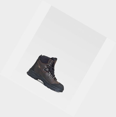 Aigle Leather Men's Walking Shoes Brown | 802-CYLABJ