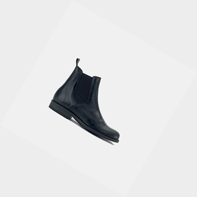Aigle Leather Men's Work Boots Black | 702-GTRQKB