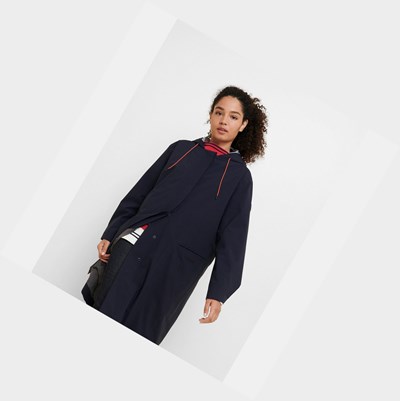 Aigle Lightweight Waterproof Women's Coats & Jackets Navy | 702-UHOXFP