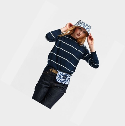 Aigle Made In France Sailor's Women's Jumpers Navy | 034-ZOGIRF