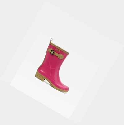 Aigle Rubber Ankle Women's Garden Boots Red | 290-FROGAP