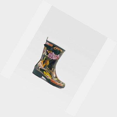 Aigle Rubber Ankle Women's Garden Boots Multicolor | 701-BGXJTM