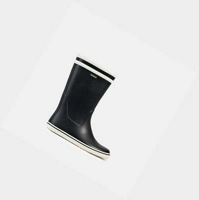 Aigle Rubber Women's Seaside Boots Black | 526-EACTWH