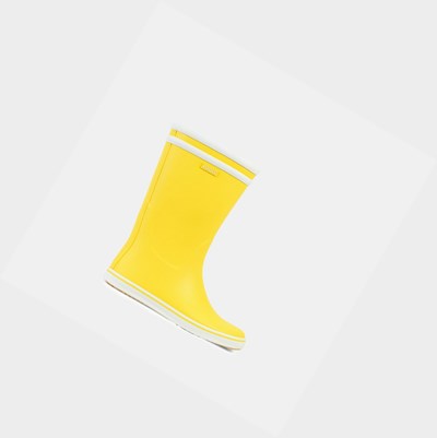 Aigle Rubber Women's Seaside Boots Yellow | 048-ZQDVAF