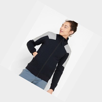 Aigle Sheepskin Men's Fleece Jackets Black / Grey | 620-BRWTGN