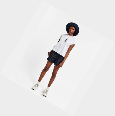 Aigle Short Sleeves Tee Shirt With Dry Fast Function Women's T Shirts White | 289-XIBNEA