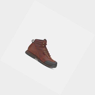 Aigle The Anti-theft Tote Bag Men's Work Shoes Brown | 645-IPQLDS