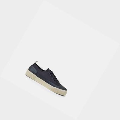 Aigle The Eco-friendly Canvas And Rubber Women's Sneakers Navy | 074-HENPJF