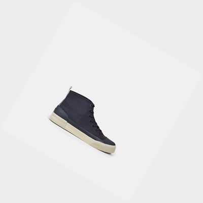Aigle The Eco-friendly Canvas And Rubber Men's Sneakers Navy | 082-HRJAUB