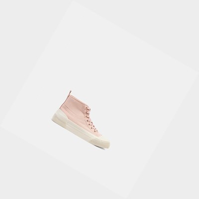 Aigle The Eco-friendly Canvas And Rubber Women's Sneakers Pink / White | 297-SPYTJM