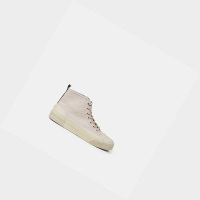 Aigle The Eco-friendly Canvas And Rubber Men's Sneakers Beige | 597-QDLKAZ