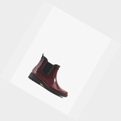 Aigle The Equestrian-inspired Ankle Women's Rain Boots Red | 426-ZWQMYT