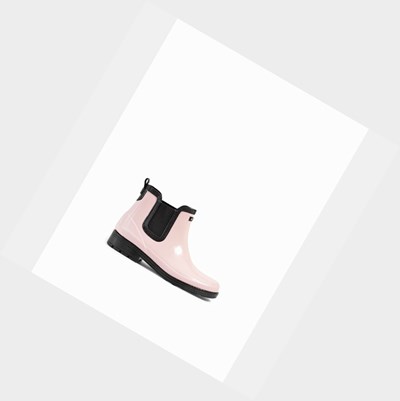 Aigle The Equestrian-inspired Ankle Women's Rain Boots Pink | 835-PUXGFW