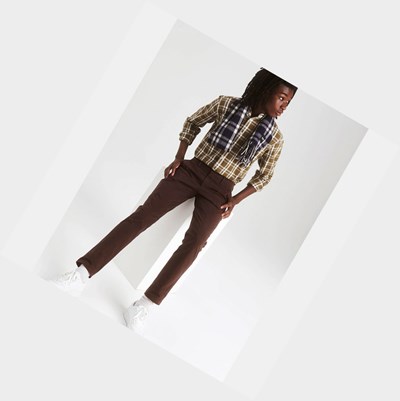 Aigle The Essential Chino Men's Pants Brown | 564-JZKEYV