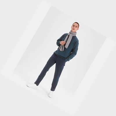 Aigle The Essential Chino Men's Pants Navy | 469-QVWAEO