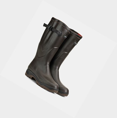 Aigle The First Anti-fatigue Boots That Protects From The Cold Women's Hunting Boots Brown | 198-MTPAJY