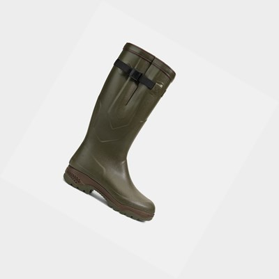 Aigle The First Anti-fatigue Boots That Protects From The Cold Women's Hunting Boots Olive | 859-PQRTSF