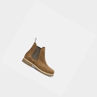 Aigle The Iconic Chelsea Boot Women's Chelsea Boots Brown | 193-WIKCFD