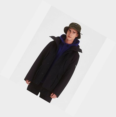 Aigle The Must-have Mtd Men's Parkas Black | 507-VNQUGB