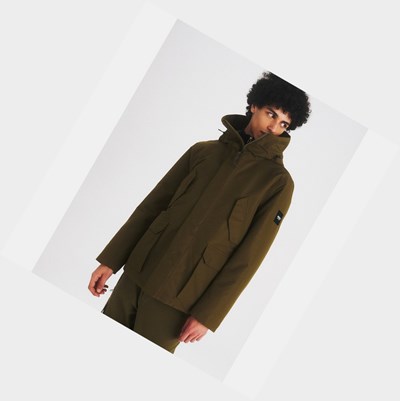 Aigle The Must-have Mtd Men's Parkas Khaki | 328-RDMUWG