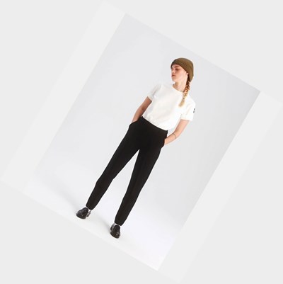 Aigle The Must-have Straight-cut Women's Pants Black | 256-YTXBOI