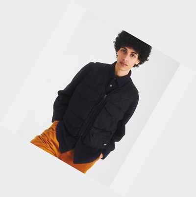 Aigle The Safari-inspired Bodywarmer Men's Coats & Jackets Black | 284-KCBDHP
