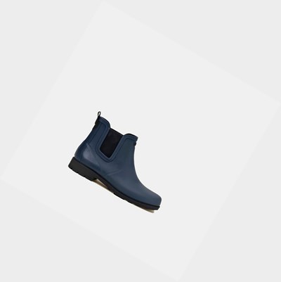 Aigle The Ultra-comfortable Rubber Men's Chelsea Boots Navy | 509-KINXTU