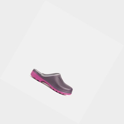 Aigle The Ultra-light Women's Clogs Purple | 687-FPSDKA