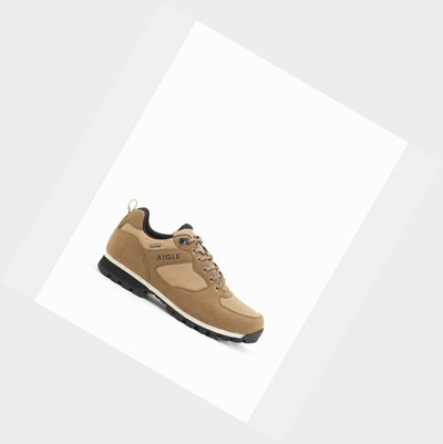 Aigle The Ultra-lightweight Waterproof Men's Work Shoes Brown | 082-LJTRFM