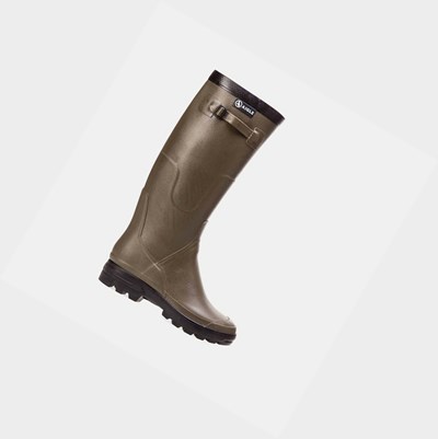 Aigle The Urban Ankle Rain Women's Hunting Boots Brown | 965-GNUYVC