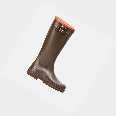 Aigle The Versatile Après-ski Boot Men's Rain Boots Brown | 328-XTRBDG