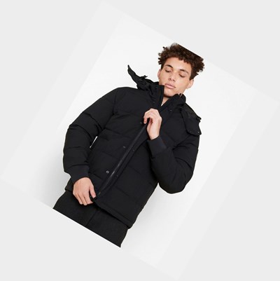 Aigle The Warm, Water-repellent Quilted Men's Coats & Jackets Black | 425-TJPYVA