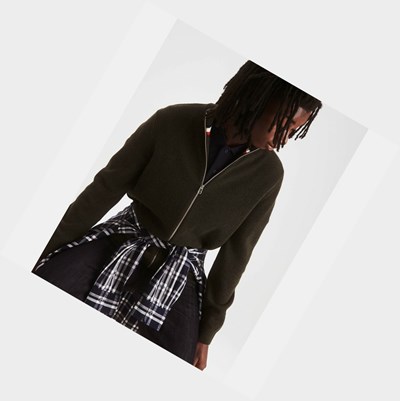 Aigle The Zip-up Men's Sweatshirts Black | 386-IBVGQR