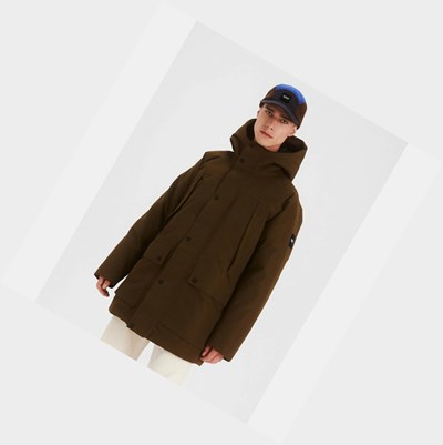 Aigle This Season's Must-have Mtd Men's Parkas Khaki | 267-MGXAZT