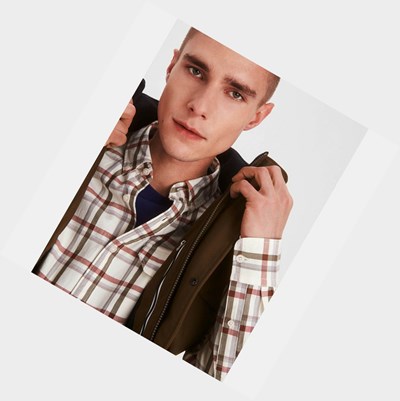 Aigle Warm Water-repellent Sleeveless Quilted Men's Coats & Jackets Brown | 237-QHOPTG