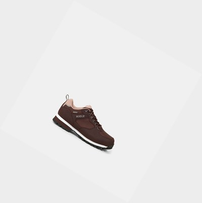 Aigle Wowaterproof And Windproof Women's Walking Shoes Brown | 507-AMZQXI
